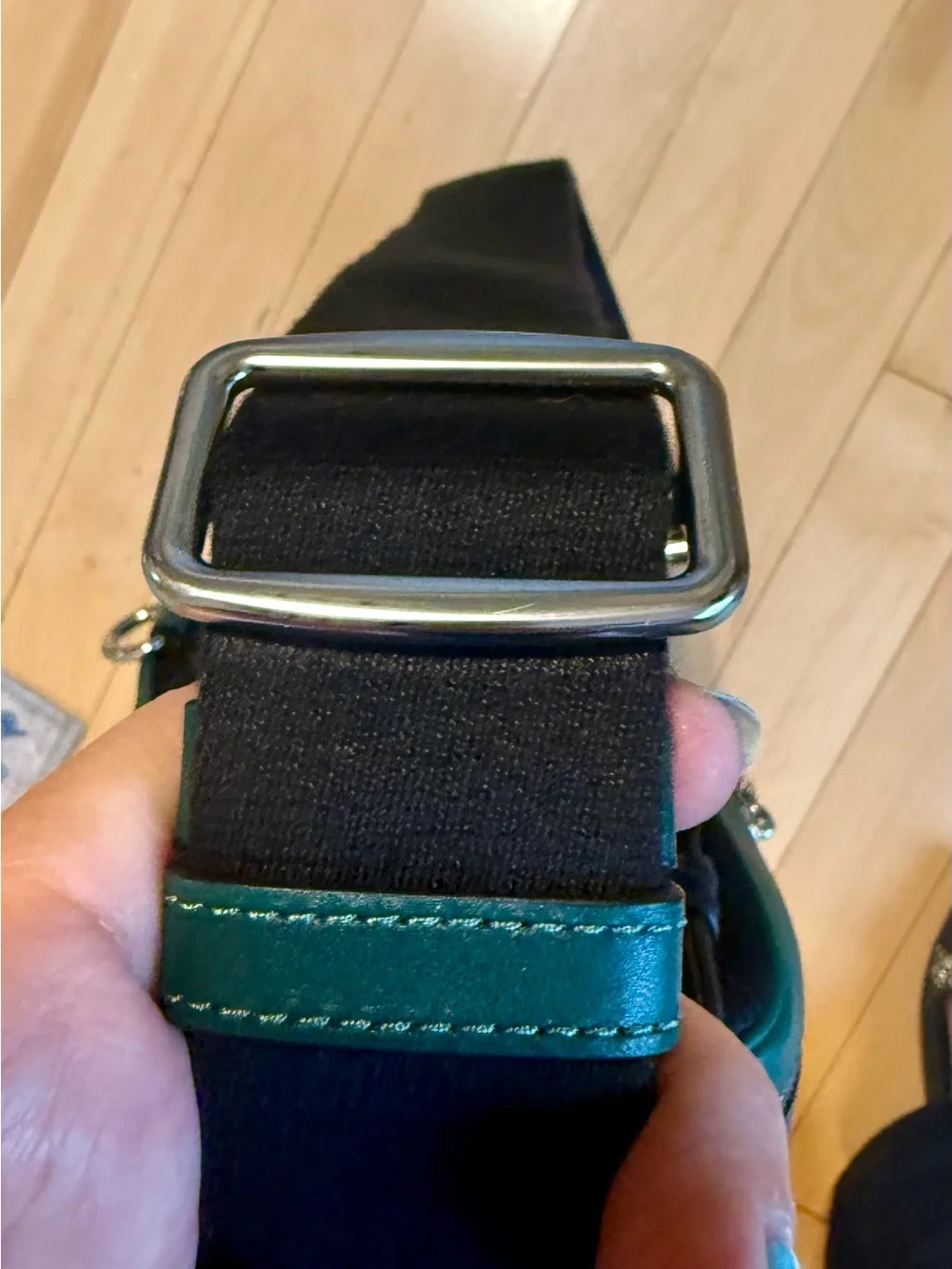 Coach Green Signature Crossbody Slingbag